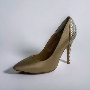 Steve Madden Jeweled Heel Pumps